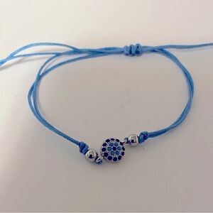Evil Eye Bracelet, Friendship Bracelet, Cord Bracelet, Jewelry, Boho, Trending
